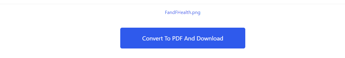 ConvertTool's internet-based JPG to PDF utility. It displays the message, Your JPG image has been converted to PDF. Additionally, a red arrow is directing towards the Download File button.