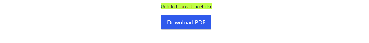 Step 3 Excel to PDF